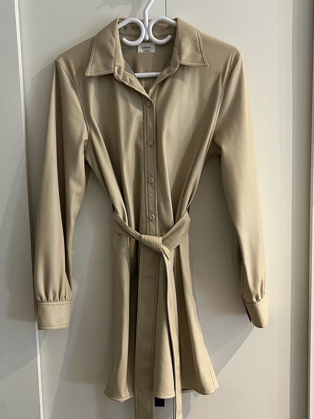 Wilfred Leather Trench